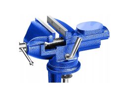 Aria Trade Μέγγενη Πάγκου Πολλαπλών Γωνιών από Χυτοσίδηρο Μπλε