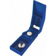 Adams PRC N70040 Θήκη Χαπιών με Κόφτη Μπλε