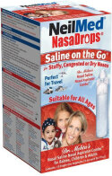 NeilMed Nasadrops Αποστειρωμένος Φυσιολογικός Ορός 15 x 15ml