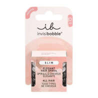 Invisibobble Slim Day & Night Σπιράλ Λαστιχάκια 3τμχ Διάφανο