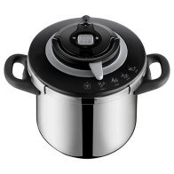 Tefal P4551531 Clipso+ Chef Χύτρα Ταχύτητας 10L με 4 Προγράμματα Μαγειρέματος