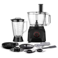 Turbotronic TT-FP900 Επεξεργαστής Τροφίμων Πολυμίξερ 1900W και Μπολ 3L Μαύρος