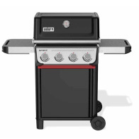 Weber E-415 Spirit Ψησταριά Υγραερίου Μαντεμένιας Σχάρας 61x45εκ. με 4 Εστίες 8.21kW