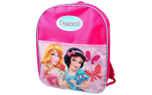 Disney Σχολική Τσάντα Νηπιαγωγείου Δημοτικού Σακίδιο Πλάτης με φερμουάρ Princess, 53468