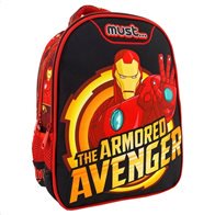 Σχολική Τσάντα Πλάτης Νηπίου Avengers Iron Man Must 2 Θήκες