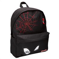 Τσάντα Πλάτης Spiderman Black με 4 Θήκες