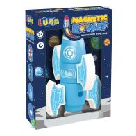 Μαγνητικός Πύραυλος Luna Toys Μπλε 21,5x16x6 εκ.