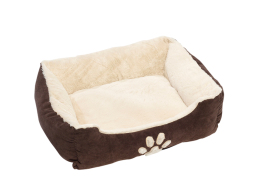 Μαλακό Κρεβάτι για Σκύλους, Γάτες και άλλα Κατοικίδια, 60x48x18cm, Pet bed  Pet Comfort 95067 Καφέ