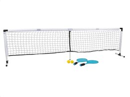 Scatch Σετ Εξοπλισμός Τένις 22 τεμαχίων με δίχτυ, ρακέτες και μπάλες, 240x15x60 cm 14389