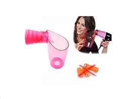 Air Curler Αξεσουάρ για μπούκλες και στέγνωμα μαλλιών σε ροζ χρώμα