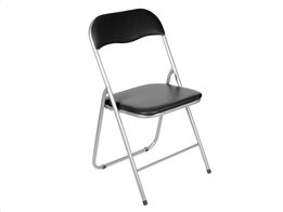 Πτυσσόμενη καρέκλα με πλαστικό κάθισμα και πλάτη, για εσωτερική και εξωτερική χρήση