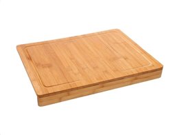 Bamboo Επιφάνεια κοπής σε φυσικό χρώμα ξύλου, 45x34.5x5 cm, Cutting board