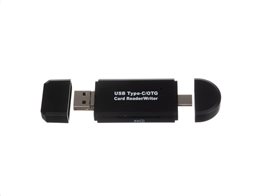 USB Card Reader ταχύτητας 480Mbps για κάρτες SD, Micro SD, Micro USB, USB, USB-C 3.1 type C