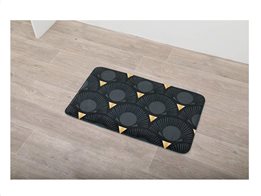 Αντιολισθητικό Πατάκι Μπάνιου με Μικροϊνες με σχέδιο, 45x75 cm, Bath mat, Gingko