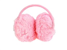Προστατευτικά Αυτάκια Στέκα Earmuffs σε ροζ χρώμα, από Οικολογική Γούνα