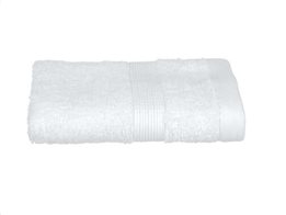 Απορροφητική Πετσέτα Μπάνιου Σώματος από Βαμβάκι 70x130x1 cm, σε Λευκό χρώμα