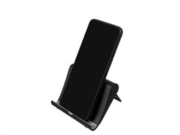 Universal Βάση Τηλεφώνου σε Μαύρο χρώμα από Πλαστικό, 7.8x9.8x1.8 cm