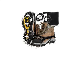 Aria Trade Αντιολισθητικά Πέλματα για όλα τα παπούτσια για το Χιόνι και τον Πάγο Νούμερο 44-47, Anti-slip