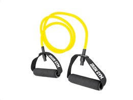 Iron Gym Λάστιχο γυμναστικής σε κίτρινο χρώμα με μαύρες λαβές, IRG084
