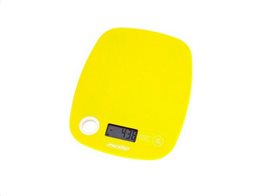 Mesko Ψηφιακή Ζυγαριά Κουζίνας Ακριβείας έως 5Kg με LCD οθόνη σε Κίτρινο χρώμα, MS-3159Y