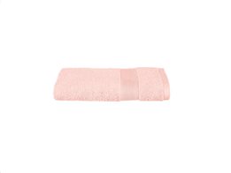 Απορροφητική Πετσέτα Προσώπου από Βαμβάκι 50x90x1 cm, σε Ροζ χρώμα