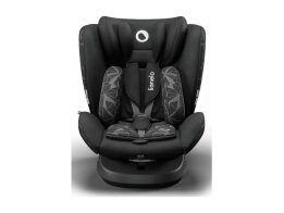 Lionelo καθισματάκι αυτοκινήτου για παιδιά 0-36 Kg, Isofix 360 °, σε μαύρο χρώμα, 44x49x58-76 cm