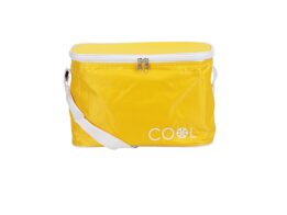 Ισοθερμική Τσάντα 8L με λαβή Μεταφοράς 30x16x21 cm, Cooler Bag Κίτρινο