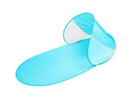 Tracer Σκίαστρο Σκηνή Παραλίας Pop up με Προστασία UV σε γαλάζιο χρώμα, 140x70cm, Pop Up Mat Shelter