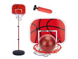 Παιδική Μπασκέτα Εξωτερικού χώρου με Βάση και Μπάλα με Ρυθμιζόμενο Ύψος 90-150 cm, Basketball Set