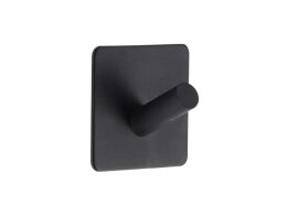 Άγκιστρο μπάνιου, γάντζος μεταλλικός, 3Μ, σε μαύρο χρώμα, 3x2.5x3 cm