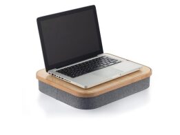 InnovaGoods Φορητή Βάση για Laptop Larage Ξύλινη με Αποθηκευτικό Χώρο 40.5x33x6.5 cm, V0704861