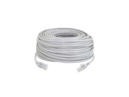 Καλώδιο Δικτύου Ethernet CAT 5E Rj45 UTP μήκους 30 μέτρων σε γκρι χρώμα, Cable