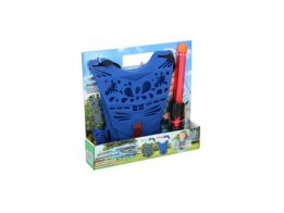 Σετ Παιδική Ασπίδα και Νεροπίστολο για παιχνίδι με νερό, 29x25 cm, WaterZone Μπλε