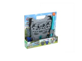 WaterZone Σετ Παιδική Ασπίδα και Νεροπίστολο για παιχνίδι με νερό, 29x25 cm, Γρ Γκρι