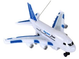 Παιδικό Παιχνίδι Μοντέλο αεροπλάνου με Φως και Ήχο, Airplane Airbus, 25x22x6 cm