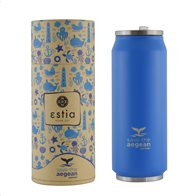Estia Coffee flask Save the Aegean Ocean Blue 500ml