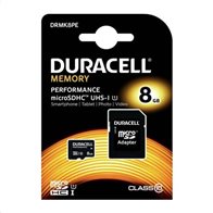 Κάρτα μνήμης Micro SDHC C10 UHS-I U1 Performance Duracell 95MB/s 8Gb + 1ADP
