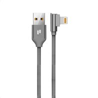 Καλώδιο Σύνδεσης USB 2.0 Puridea L23 USB A σε Lightning 2.4A 1m Γκρι