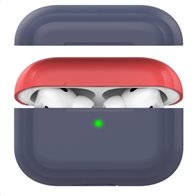 Θήκη Σιλικόνης AhaStyle PT-P2 Apple AirPods Pro DuoTone Σκούρο Mπλε-Κόκκινο