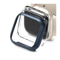 Θήκη PC Ringke Slim Apple Watch 7 41mm Διάφανο & Μπλε (2 τεμ)