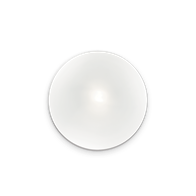 Ideal Lux Φωτιστικό Τοίχου Απλίκα Μονόφωτο Smarties Bianco AP1 014814