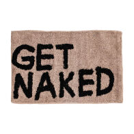 Estia Ταπετο Μπανιου Get Naked Βαμβακερο 80x50cm Μπεζ 02-4323
