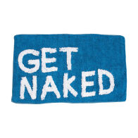Estia Ταπετο Μπανιου Get Naked Βαμβακερο 80x50cm Μπλε 02-7263