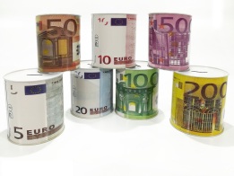 Smart Market Κουμπαράς Μικρός Χαρτονομίσματα Ευρώ Μέταλλο