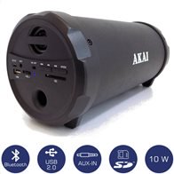 Akai Φορητό Ηχείο Bluetooth USB Κάρτα SD Aux-In ABTS-12C 10W