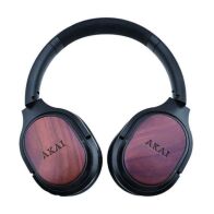 Akai BTH-W150ANC Ασύρ. over ear αναδιπλούμενα bamboo ακουστικά με BT, ΑNC, NTC και handsfree