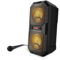 Motorola Rokr 820 Φορητό BT karaoke party speaker IPX4/LED/USB/FM/TWS/AUX & 2 υποδ. ενσ. mic–80W RMS