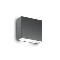 Ideal Lux Φωτιστικό Τοίχου Απλίκα Μονόφωτο Tettris-1 AP1 113753 G9 max 1 x 15W Ανθρακί