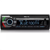 Philips CE235BT/GRS Ηχοσύστημα αυτοκινήτου με Bluetooth, USB, κάρτα SD και Aux-In 4 x 50 W