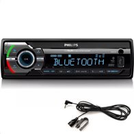 Philips Ηχοσύστημα Αυτοκινήτου Με Bluetooth USB SD Aux-In 4x50W CE235BT/GRS